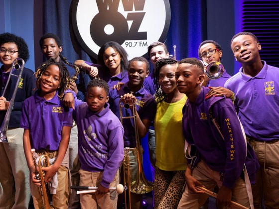 KIPP Morial Wolfpack Brass Band [Photo by Charlie Steiner]