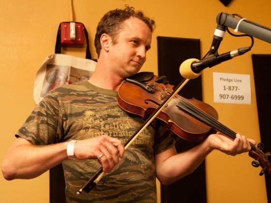 Louis Michot of Lost Bayou Ramblers [Photo by Ryan Hodgson-Rigsbee]