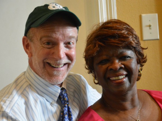 J Pegues and Irma Thomas [Photo by Kichea S. Burt]