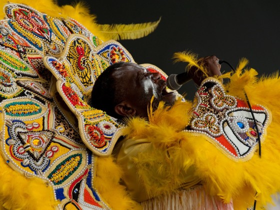 Big Chief Victor Harris [Photo by Ryan Hodgson-Rigsbee]