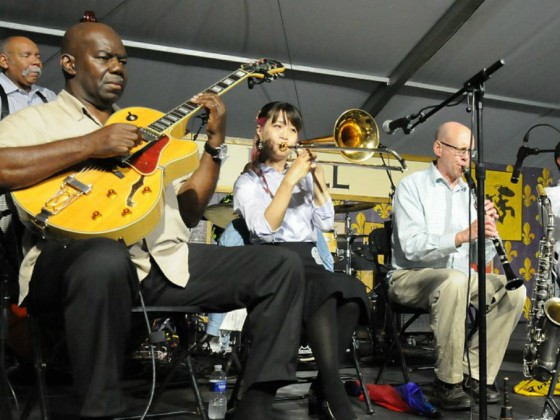 Gerald French & the Original Tuxedo Jazz Band [Photo by Black Mold]