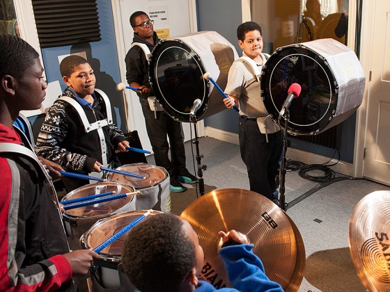 Dolores T Aaron Academy drumline