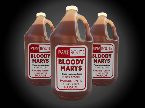 Gallon container bloody mary
