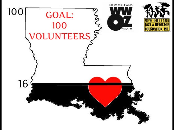 16 volunteers signed up as of 9/15/16 - join us!