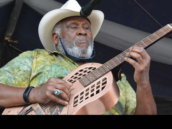 Taj Mahal at Jazz Fest 2016 [Photo by Kichea S. Burt]