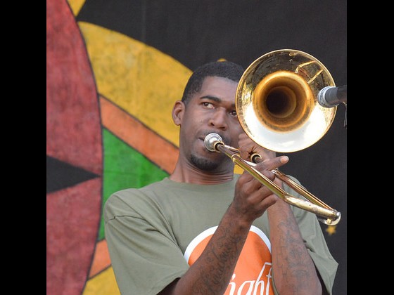 Hot 8 at Jazz Fest 2016