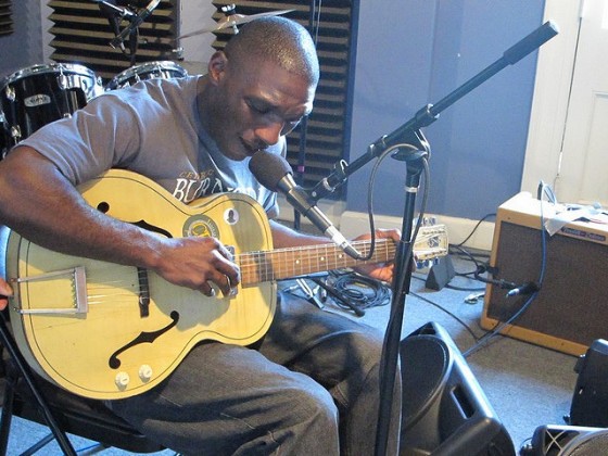 Cedric Burnside at WWOZ in 2011