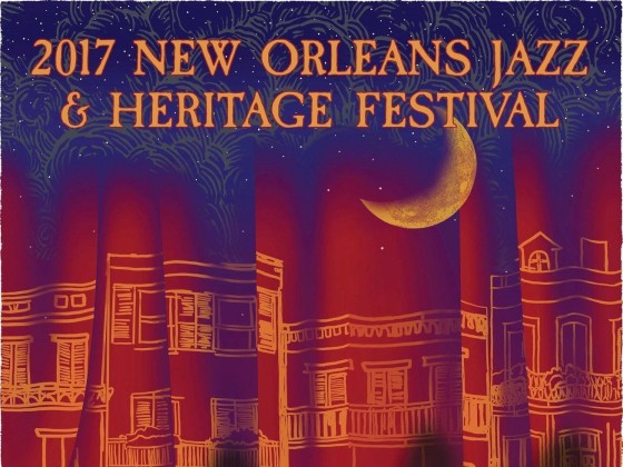 Jazz Fest 2017 poster