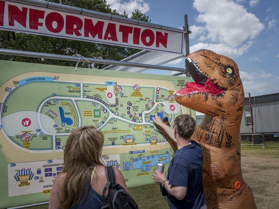 T Rex at Jazz Fest 2018 [Photo by Ryan Hodgson-Rigsbee]