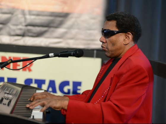 Henry Butler at Jazz Fest 2014 [Photo by Leon Morris]