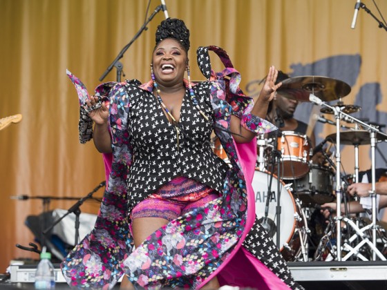 Tank & the Bangas at Jazz Fest 2018 [Photo by Ryan Hodgson-Rigsbee]