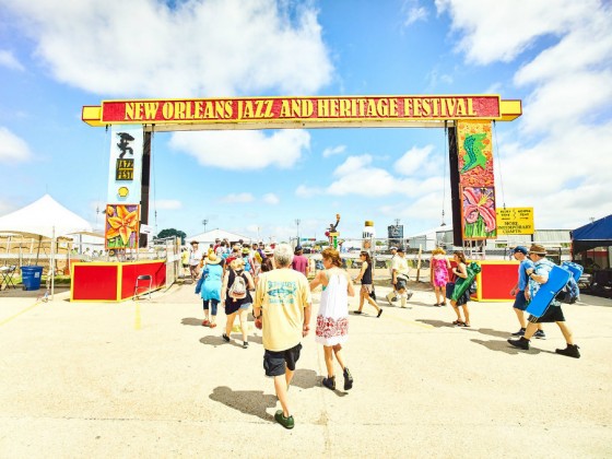 Jazz Fest 2016 [Photo by Eli Mergel]