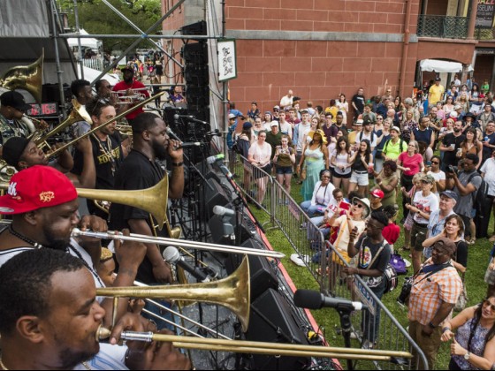 TBC Brass Band [Photo by Ryan Hodgson-Rigsbee]