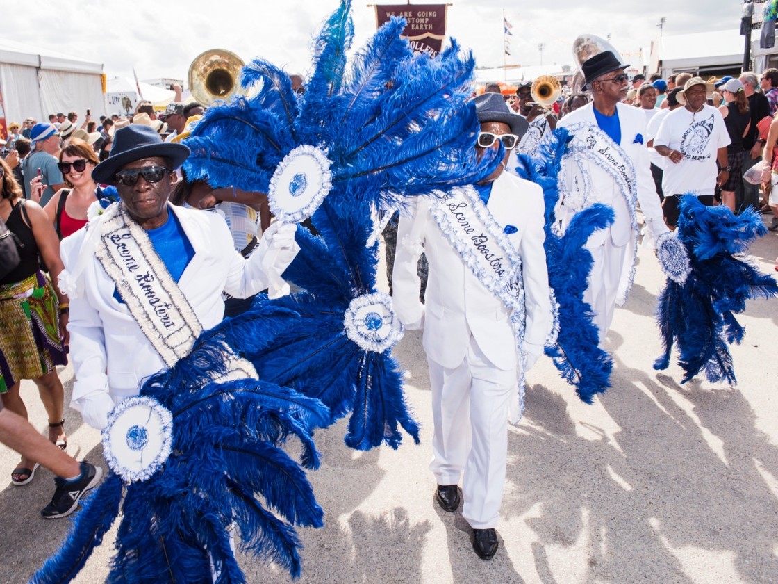 Scene Boosters at Jazz Fest 2019 [Photo by Ryan Hodgson-Rigsbee]