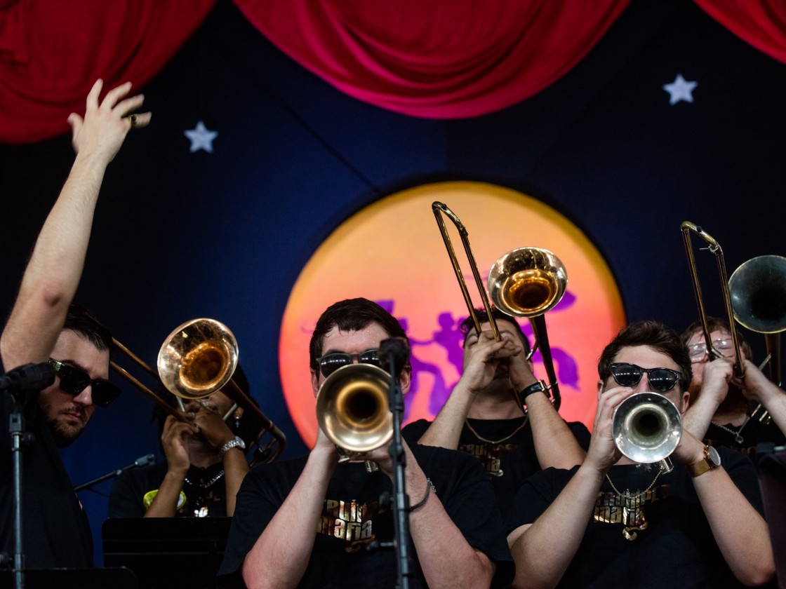 Trumpet Mafia [Photo by Ryan Hodgson-Rigsbee]