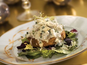 Fried Green Tomatoes with Crabmeat Rémoulade