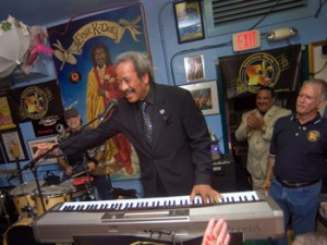 Photo of Allen Toussaint by Matthew Hinton