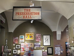 The Preservation Hall 50th Anniversary Exhibit at The Old U.S. Mint