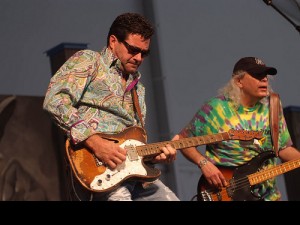 Tab Benoit at Jazz Fest 2008. Photo by Leon Morris.