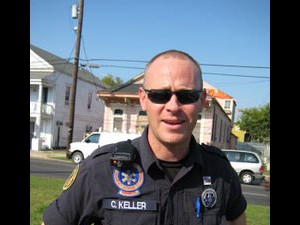 EMS paramedic Chris Keller