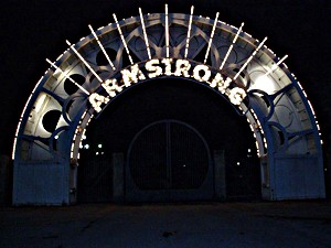 photo of Louis Armstrong Park entrance