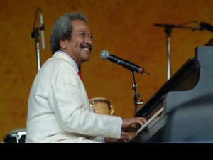 Allen Toussaint performing at New Orleans Jazz & Heritage Fest [Photo by Leon Mo