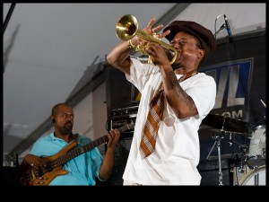 Kermit Ruffins: closing out the festival on Sunday, August 2
