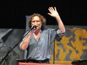 Jon Cleary performing at Jazz Fest in 2013 [Photo by Black Mold]