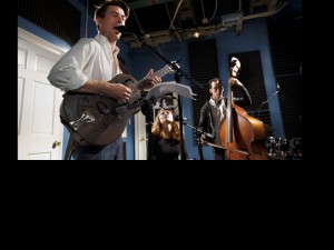 Luke Winslow-King with Esther Rose and Cassidy Holden