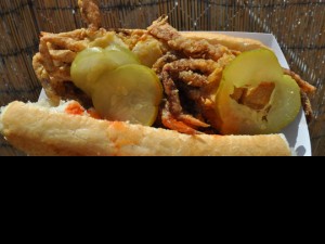 Food of the Day: Fried Soft Shell Crab Po Boy WWOZ New Orleans 90 7 FM