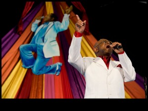 Sugarboy Crawford at Jazz Fest 2012. Photo by Ryan Hodgson-Rigsbee.