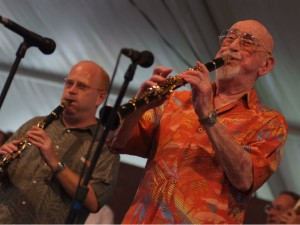 Pete Fountain at Jazz Fest 2009 [Photo by Leon Morris]