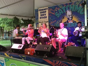 Shotgun Jazz Band at Satchmo SummerFest 2016 [Photo by Carrie Booher]