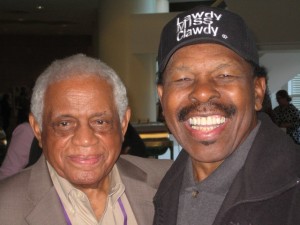 Eddie Ray and Lloyd Price in 2010 [Photo by Sally Young]