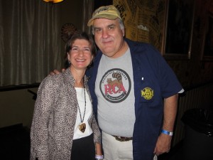 Mary Lambert and the Boudin Man, AJ Rodrigue, in 2010
