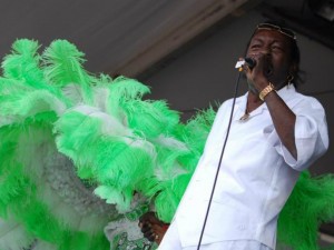 Wild Magnolias Big Chief Bo Dollis, Sr. [Photo by Hunter King]