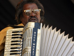 Buckwheat Zydeco at Jazz Fest 2011 [Photo by Stafford]