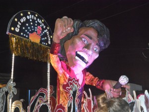 Krewe of King James rolls with krewedelusion [Photo by Kichea S. Burt]