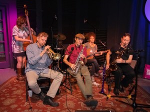 New Orleans Jazz Vipers at WWOZ in 2019 [Photo by Jamell Tate]