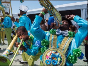 Ole & Nu Style Fellas at Jazz Fest 2017 [Photo by Ryan Hodgson-Rigsbee]