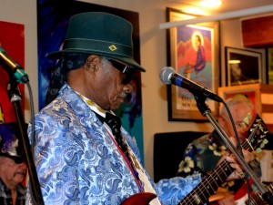 Little Freddie King at Louisiana Music Factory [Photo by Henry York]