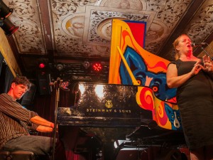 Josh Paxton and Debbie Davis at Piano Night 2015 [Photo by Ryan Hodgson-Rigsbe]