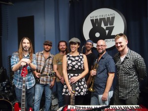 Dana Abbott Band at WWOZ in 2016