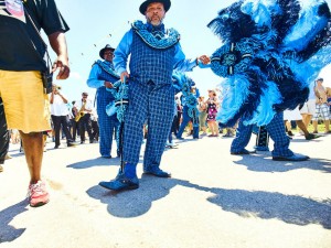 Keep 'N It Real at Jazz Fest 2016 [Photo by Eli Mergel]