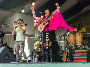 Lila Downs at Jazz Fest 2025 [Photo by Ryan Hodgson-Rigsbee]
