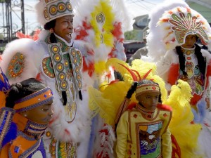 Big Chief Kevin Goodman & The Flaming Arrows 2019 [Photo by Charlie Steiner]