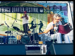 Lost Bayou Ramblers at French Quarter Fest [Photo by MJ Mastrogiovanni]