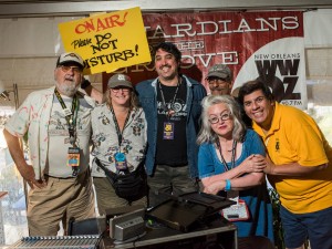 Staff at Jazz Fest 2017 [Photo by Ryan Hodgson-Rigsbee]