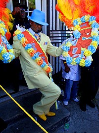Men of Class Social Aid and Pleasure Club held its annual second-line parade Sunday, October 19.