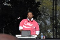 DJ Mannie Fresh at Congo Square New World Rhythms Fest 2014 [Photo by Kichea S. Burt]